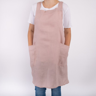 Schürze Ronja (Puderrosa)