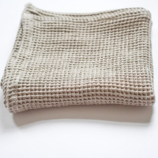 Leinen-Saunapad Waffel – Hygienischer und Atmungsaktiver Unterlage für die Sauna