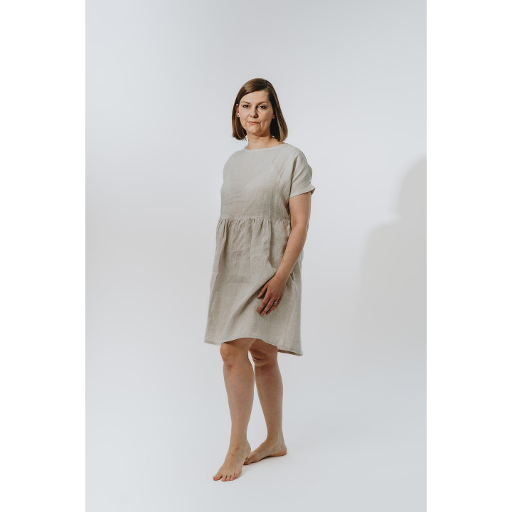 Leinenkleid Lisa (naturfarben)