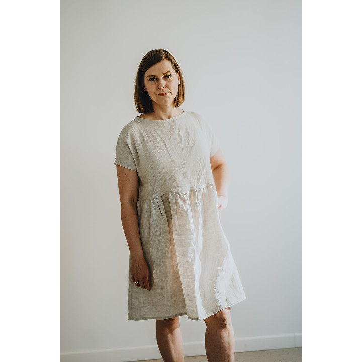 Leinenkleid Lisa (naturfarben)
