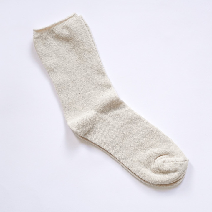 Druckfreie Leinensocken (medizinisch)