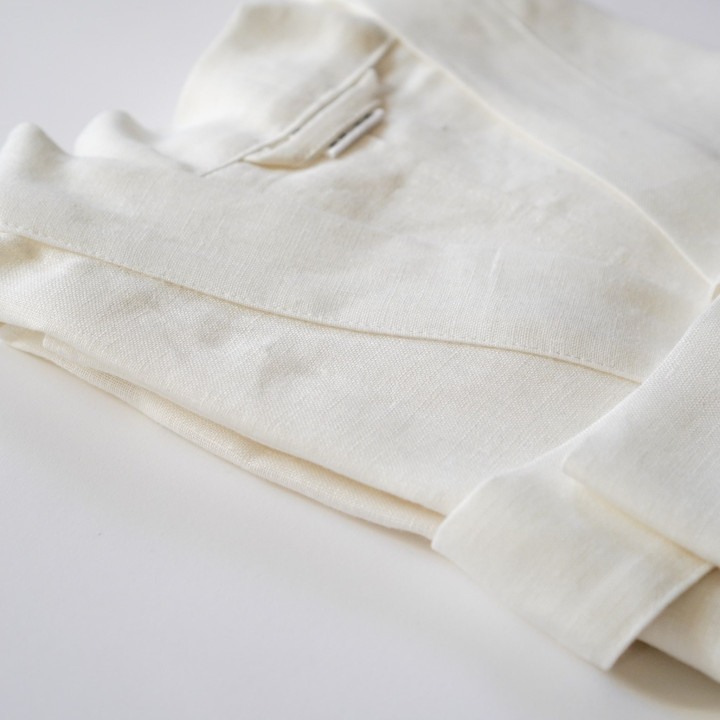 Leinenkimono Elfenbein – Elegantes, Natürliches Kimono aus 100 % Leinen