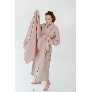 Leinen Handtuch (rosa)