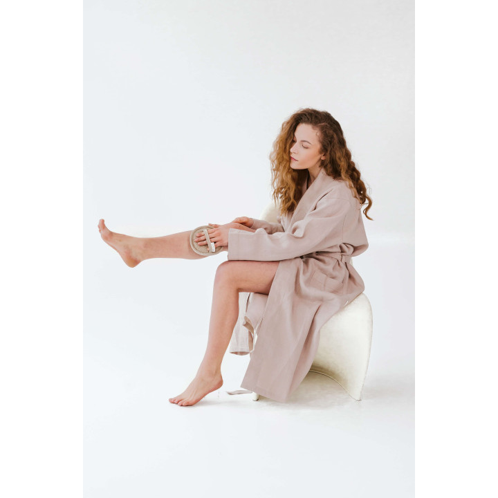 Waschlappen aus Leinen-Frottee