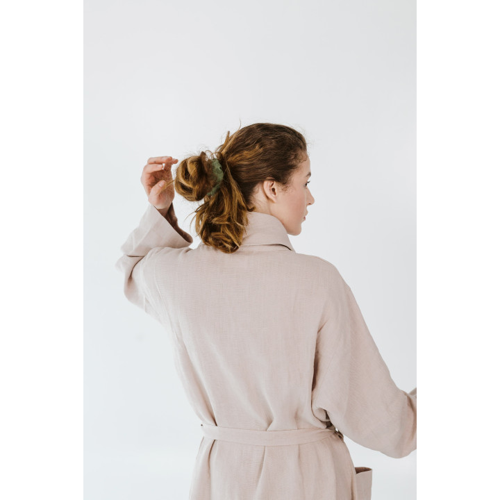 Scrunchie aus Leinen