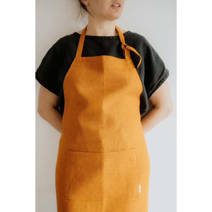 Fartuch klasyczny pomarańczowy