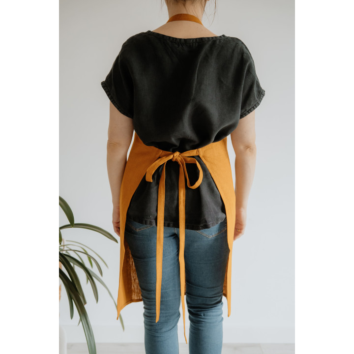 Fartuch klasyczny pomarańczowy