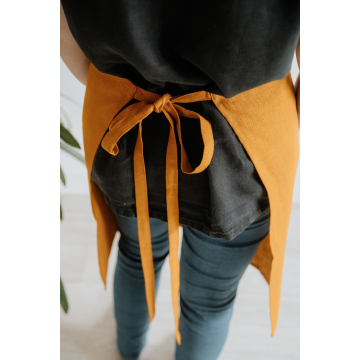 Fartuch klasyczny pomarańczowy