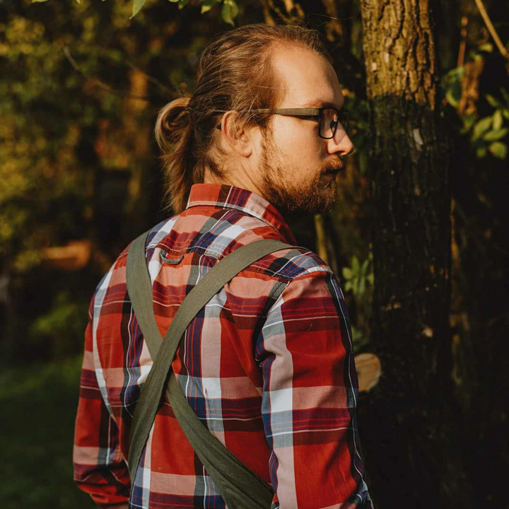 Schürze Ronja (olivgrün)