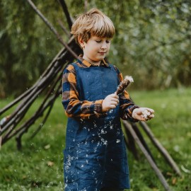 Kinderschürze Lotta (indigo)