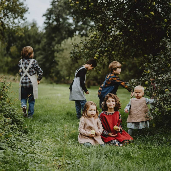 Kinderschürze Lotta (natur heavy)