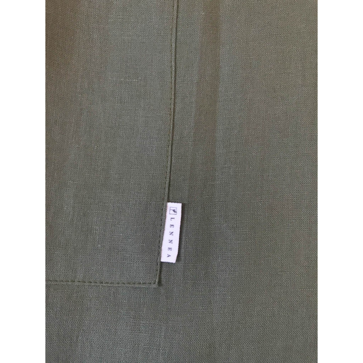 Japanische Schürze Madika (olivgrün)