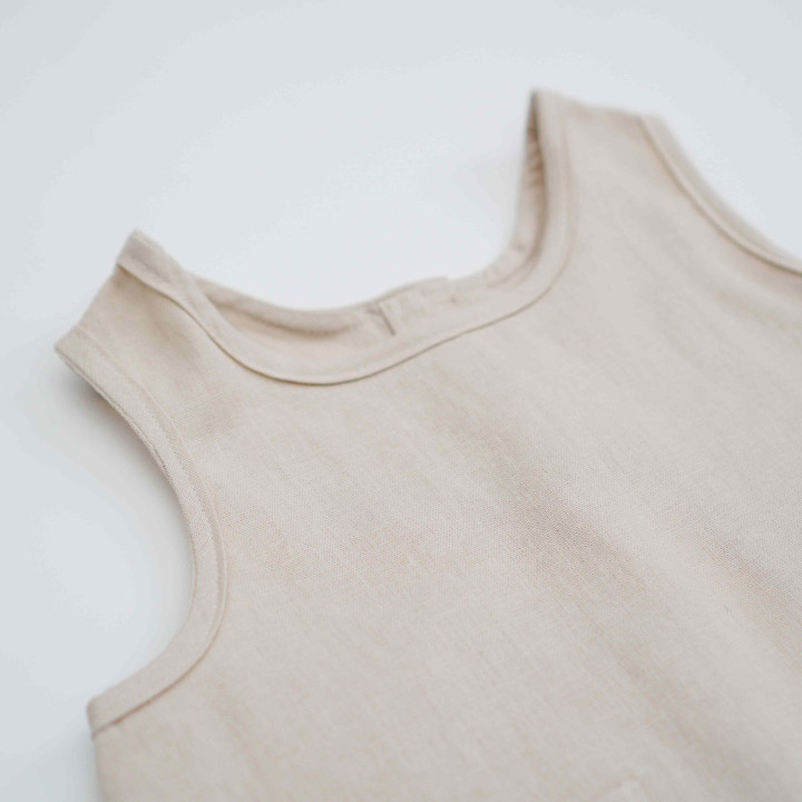 Kinder-Schürze Kerstin (naturfarben)