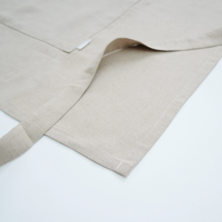 Schürze mit Bindeband (natur)