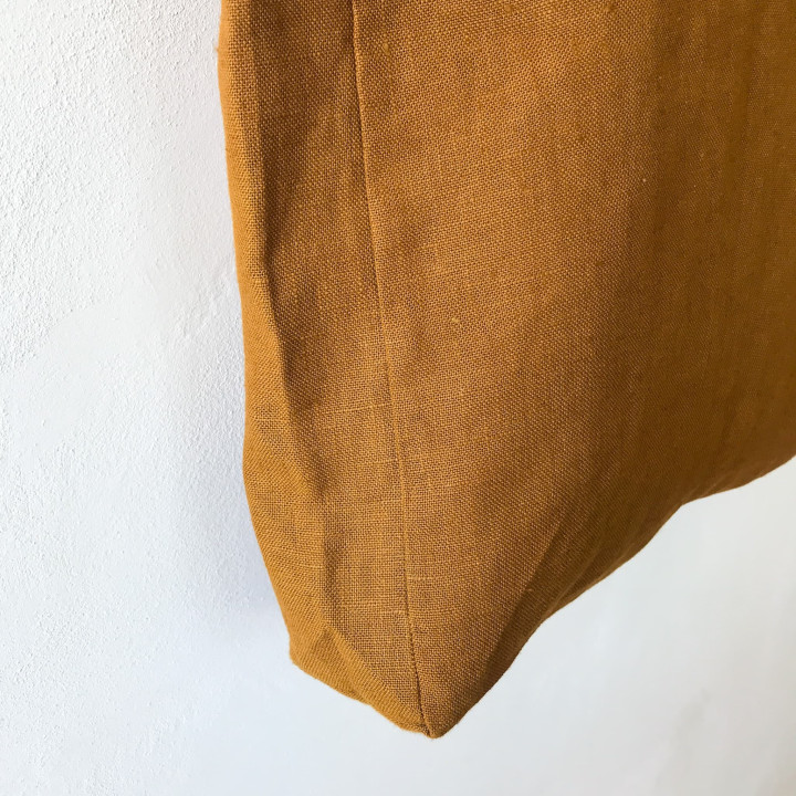 Torba lniana Agda (cynamon)