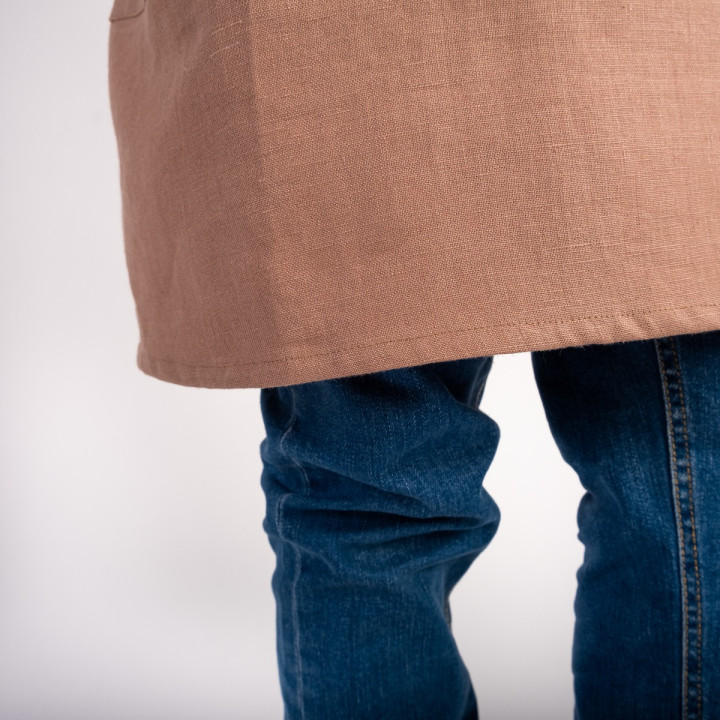 Kinderschürze Lotta (nussbraun)