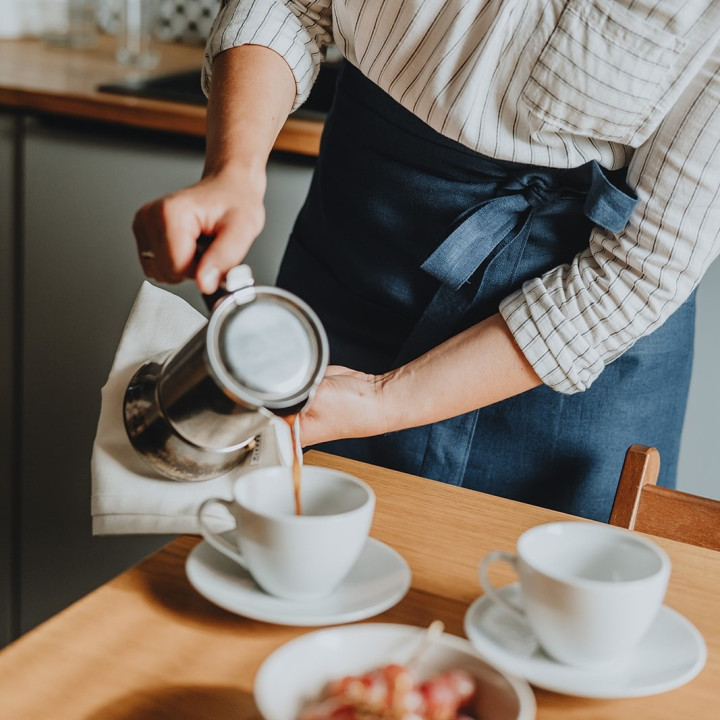 Leinen-Tuch (cremefarben)