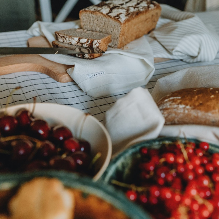 Leinen-Tuch (cremefarben)