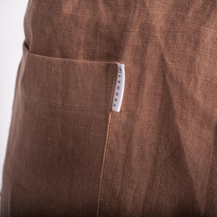 Kinderschürze Lotta (nussbraun)