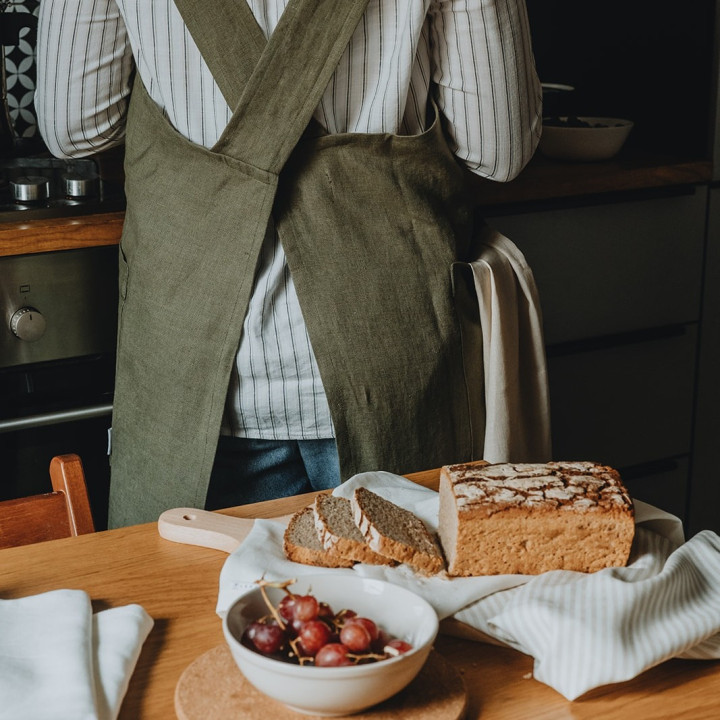 Leinen-Tuch (cremefarben)