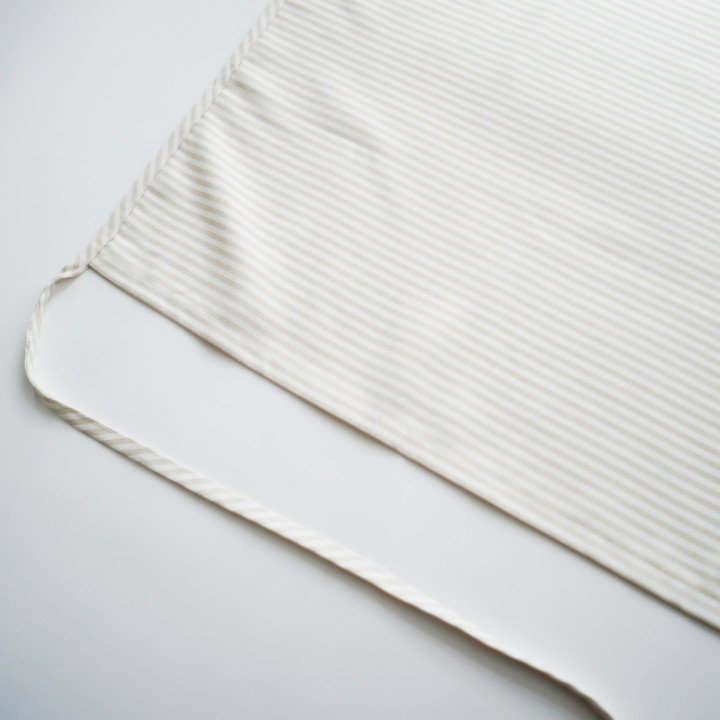 Wisch-Schürze 2-in-1 (naturfarbene Streifen)