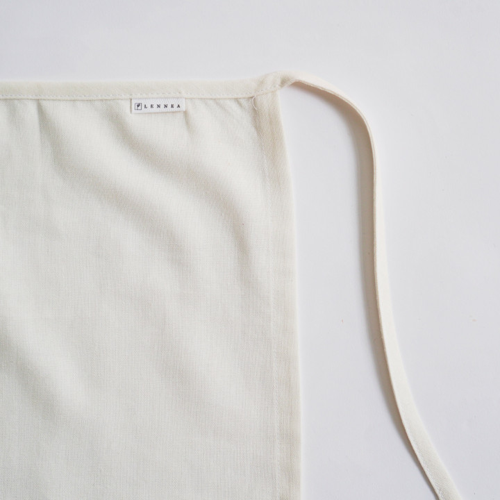 Wisch-Schürze 2-in-1 (cremefarben)