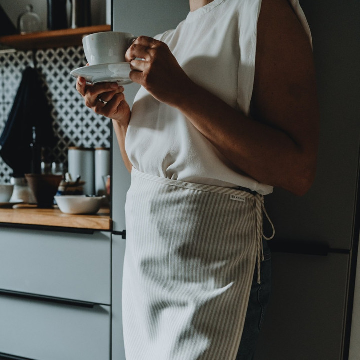 Wisch-Schürze 2-in-1 (cremefarben)