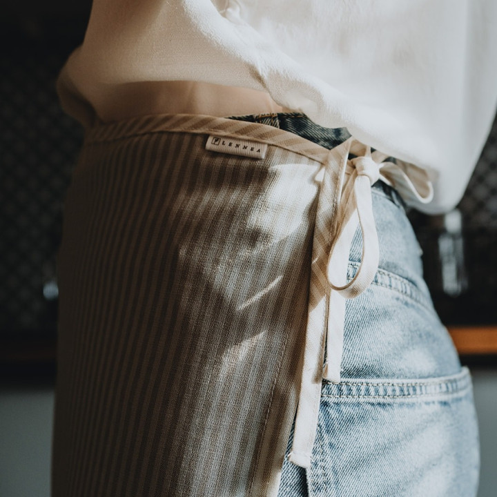 Wisch-Schürze 2-in-1 (cremefarben)