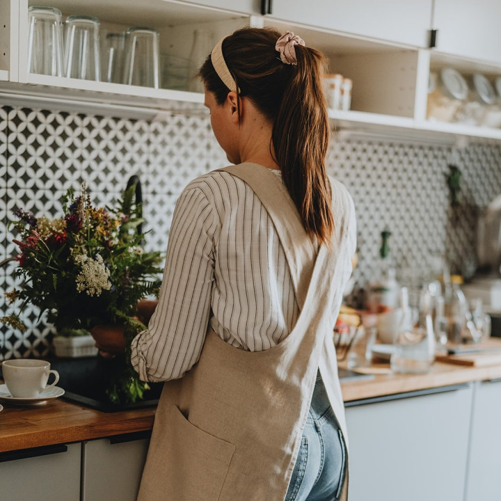 Schürze Ronja (natur)