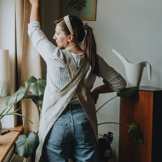 Schürze Ronja (natur)