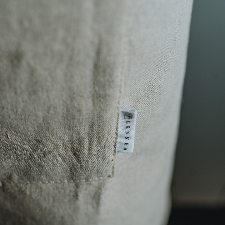 Schürze mit Bindeband (natur)