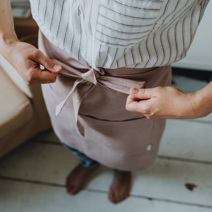 Schürze Zapaska (puderrosa)