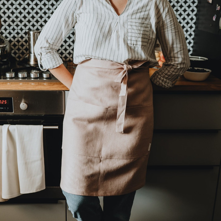 Schürze Zapaska (puderrosa)