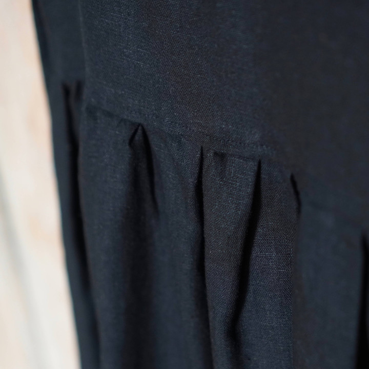 Schürze-Kleid Mia (schwarz)