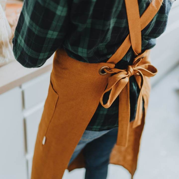 Fartuch do ceramiki (na szelkach)