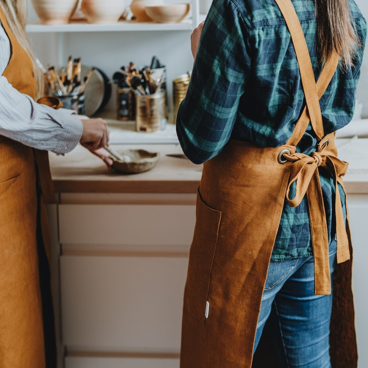 Fartuch do ceramiki (na szelkach)