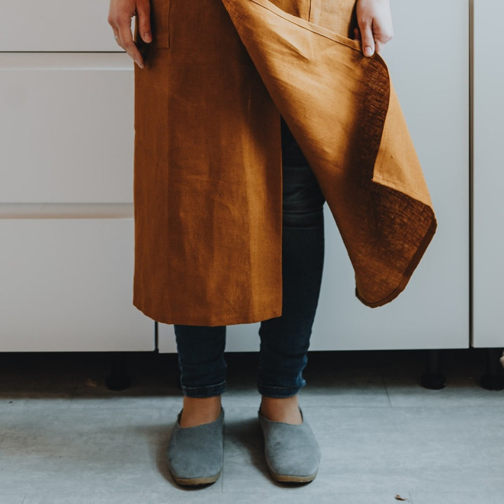 Fartuch do ceramiki (na szelkach)