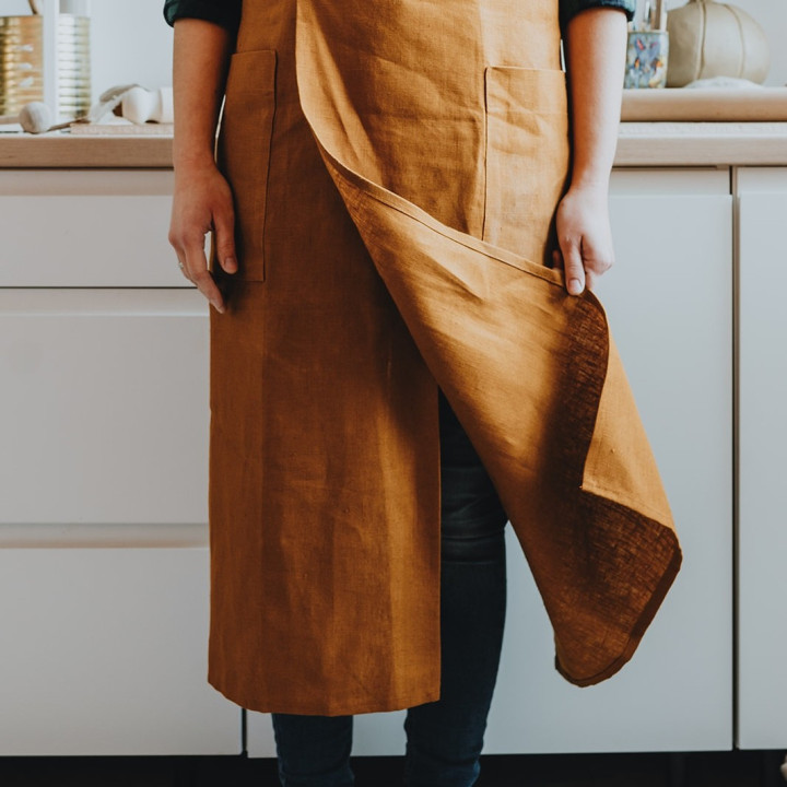 Fartuch do ceramiki II (wiązany na szyi)