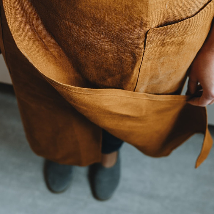 Fartuch do ceramiki II (wiązany na szyi)