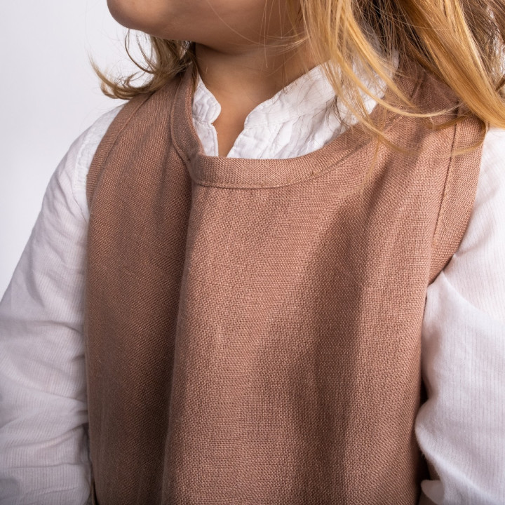 Kerstin Kinderschürze (Walnuss)