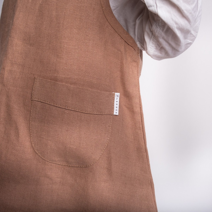 Kerstin Kinderschürze (Walnuss)